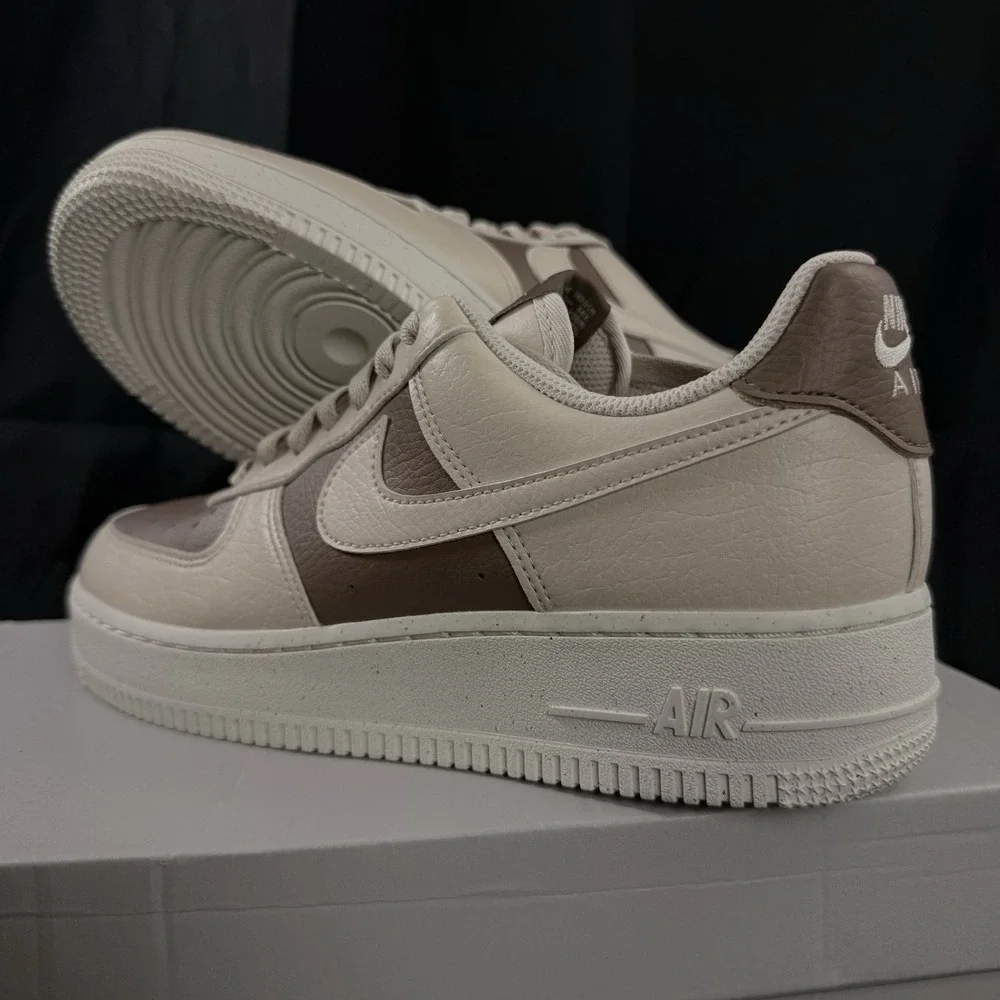 Nike Air Force 1 07 NN Sneakers Womens Size 8.5 Mink Brown Orewood IH0585 200